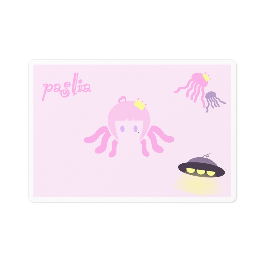 オリジナルステッカー(ホワイト)