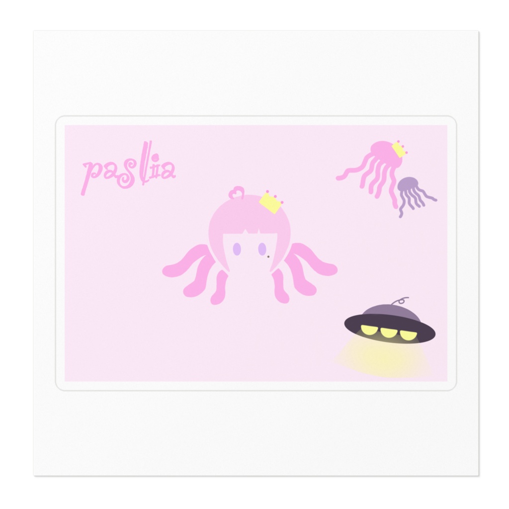 オリジナルステッカー(ホワイト)