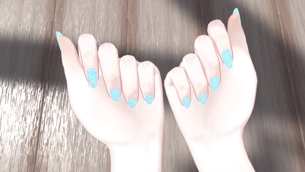 水面ネイル テクスチャ