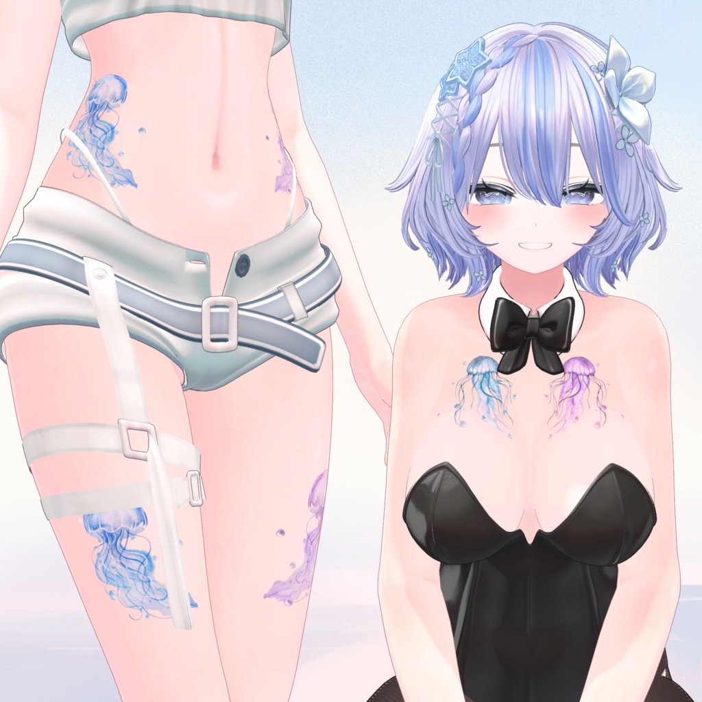 泡影クラゲタトゥー