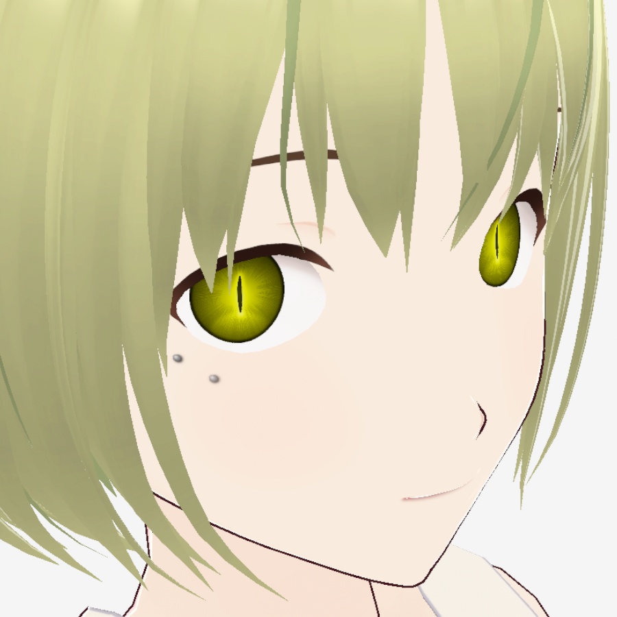 【VRoid】アンチアイブロウピアス【基本無料】