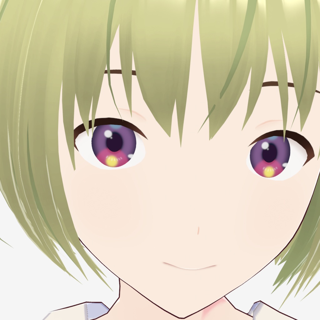 【VRoid】瞳テクスチャ『紫式部』【基本無料】