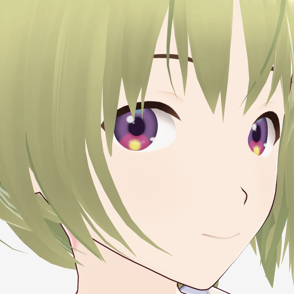 【VRoid】瞳テクスチャ『紫式部』【基本無料】