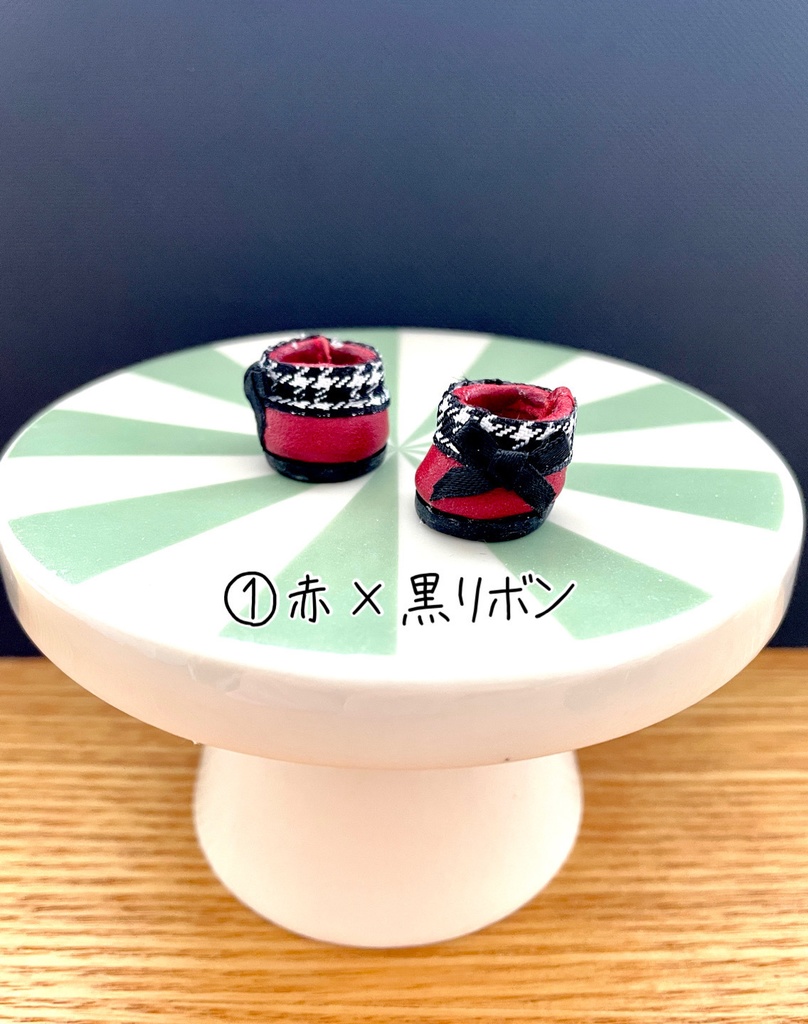 サイドリボンブーツ