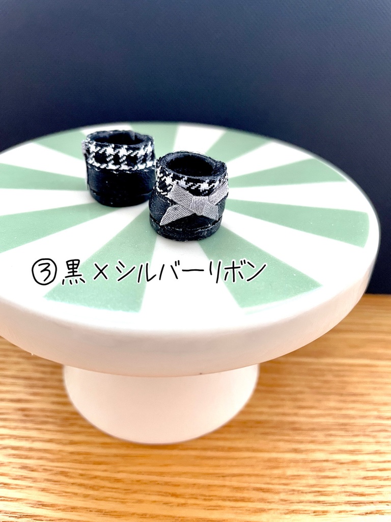 サイドリボンブーツ