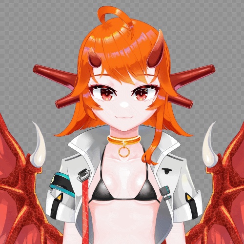 【汎用モデル】ドラゴンの女の子【VTubeStudio】