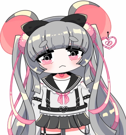 【汎用モデル】ねずみの女の子【VTS対応】