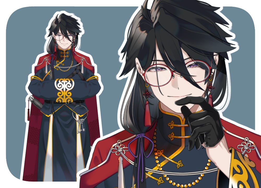 【限定一点】龍柄の男性【VTS推奨】