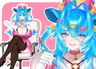 【限定1点】cow nurse【差分25種】