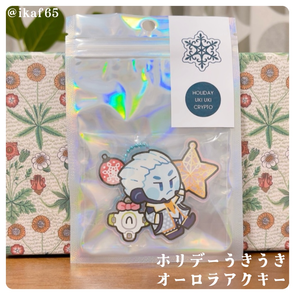 ホリデーうきうきオーロラアクキー