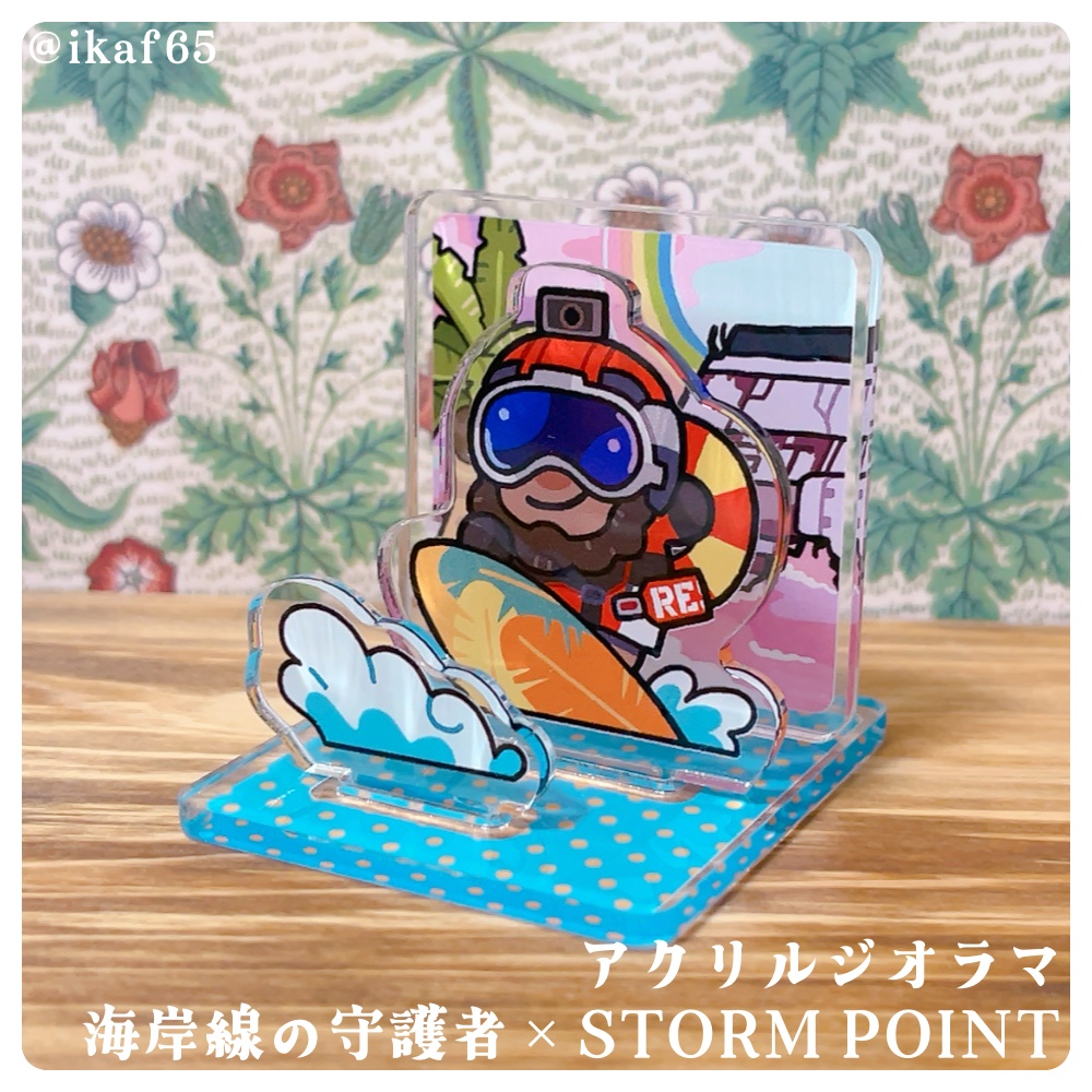 ニューキャッスルのアクリルジオラマ