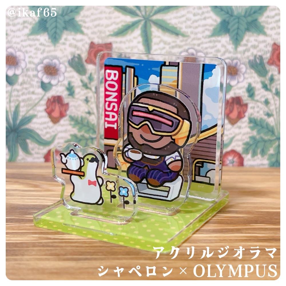 ニューキャッスルのアクリルジオラマ