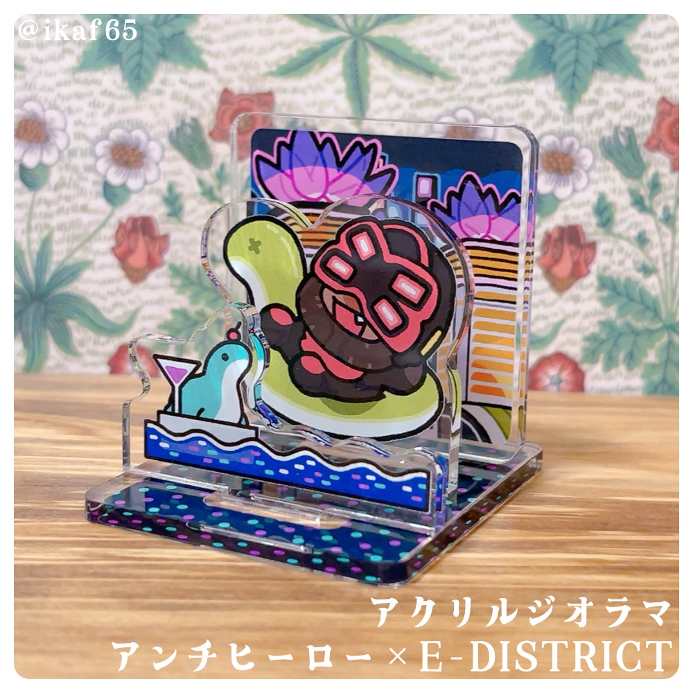 ニューキャッスルのアクリルジオラマ