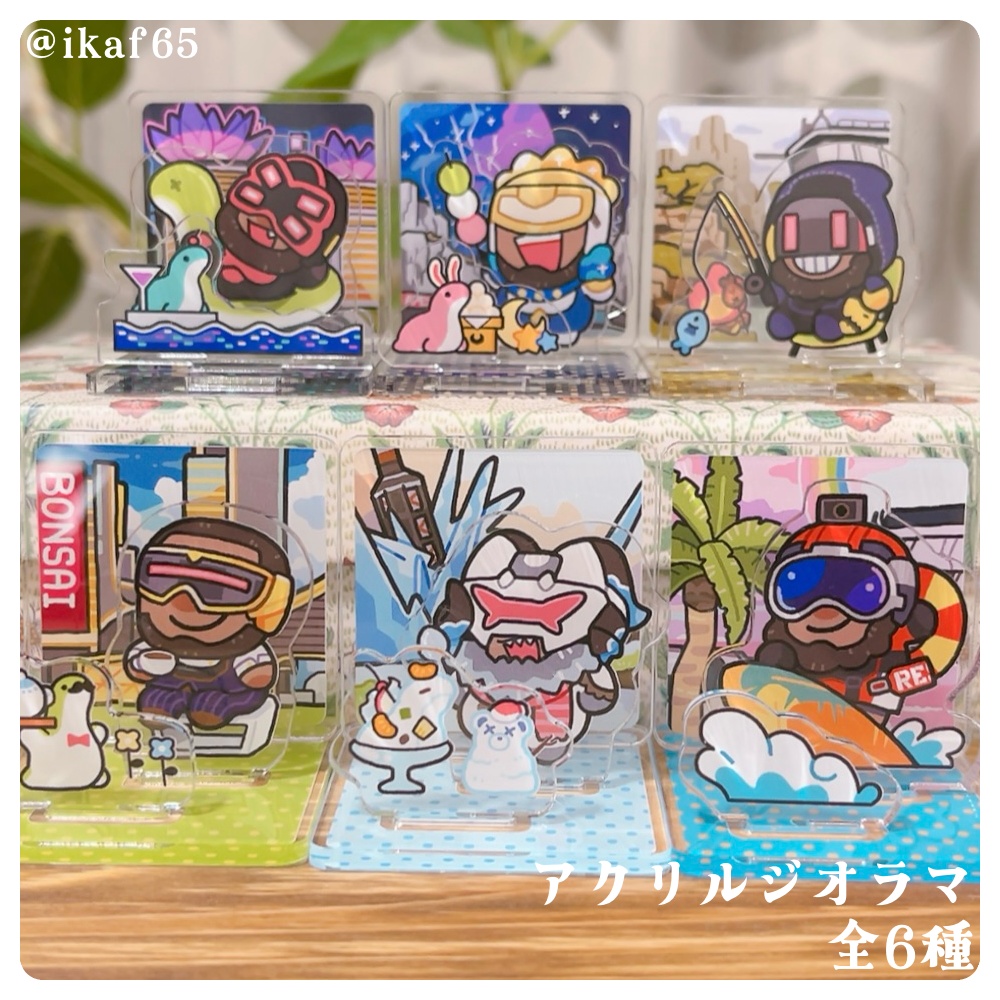 ニューキャッスルのアクリルジオラマ