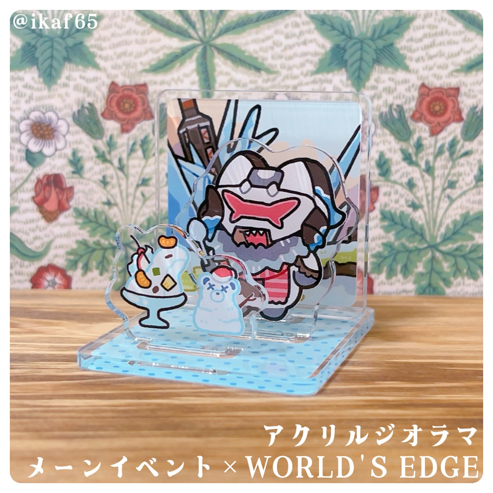 ニューキャッスルのアクリルジオラマ