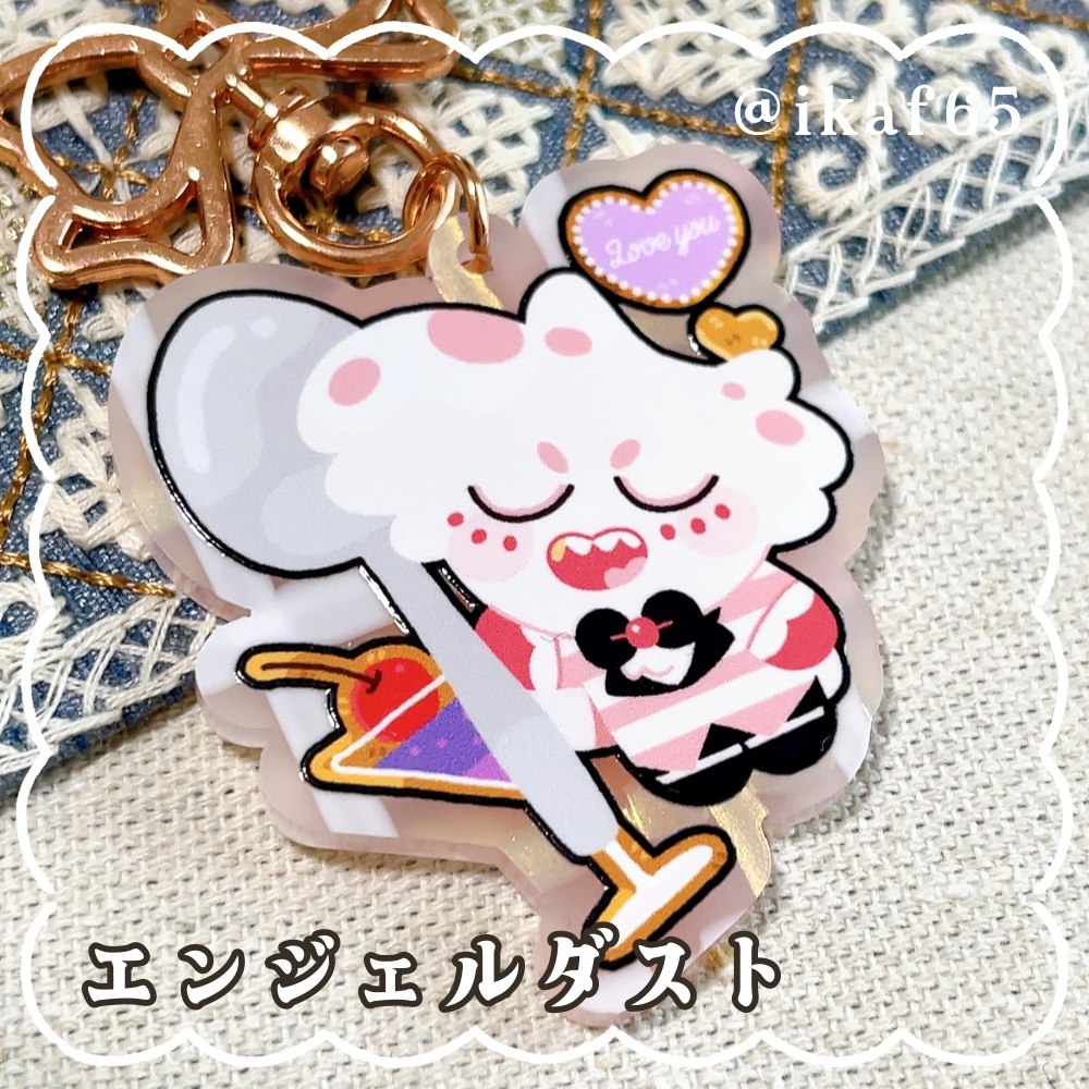 ハスクとエンジェルダストのyummy! yummy! アクキー