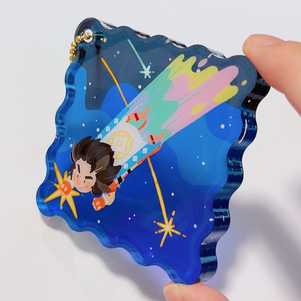 【再販分】スペースパンチアクキー🚀🌏