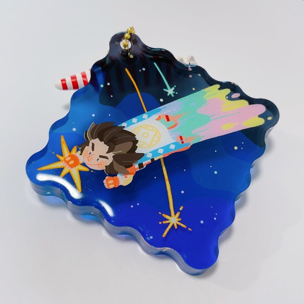 【再販分】スペースパンチアクキー🚀🌏