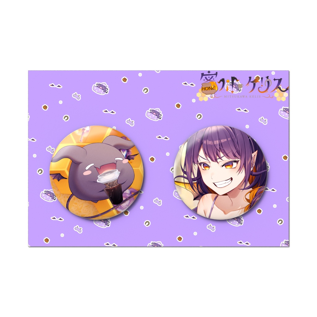 2026年蜜川ケリス生誕グッズ 缶バッチセット