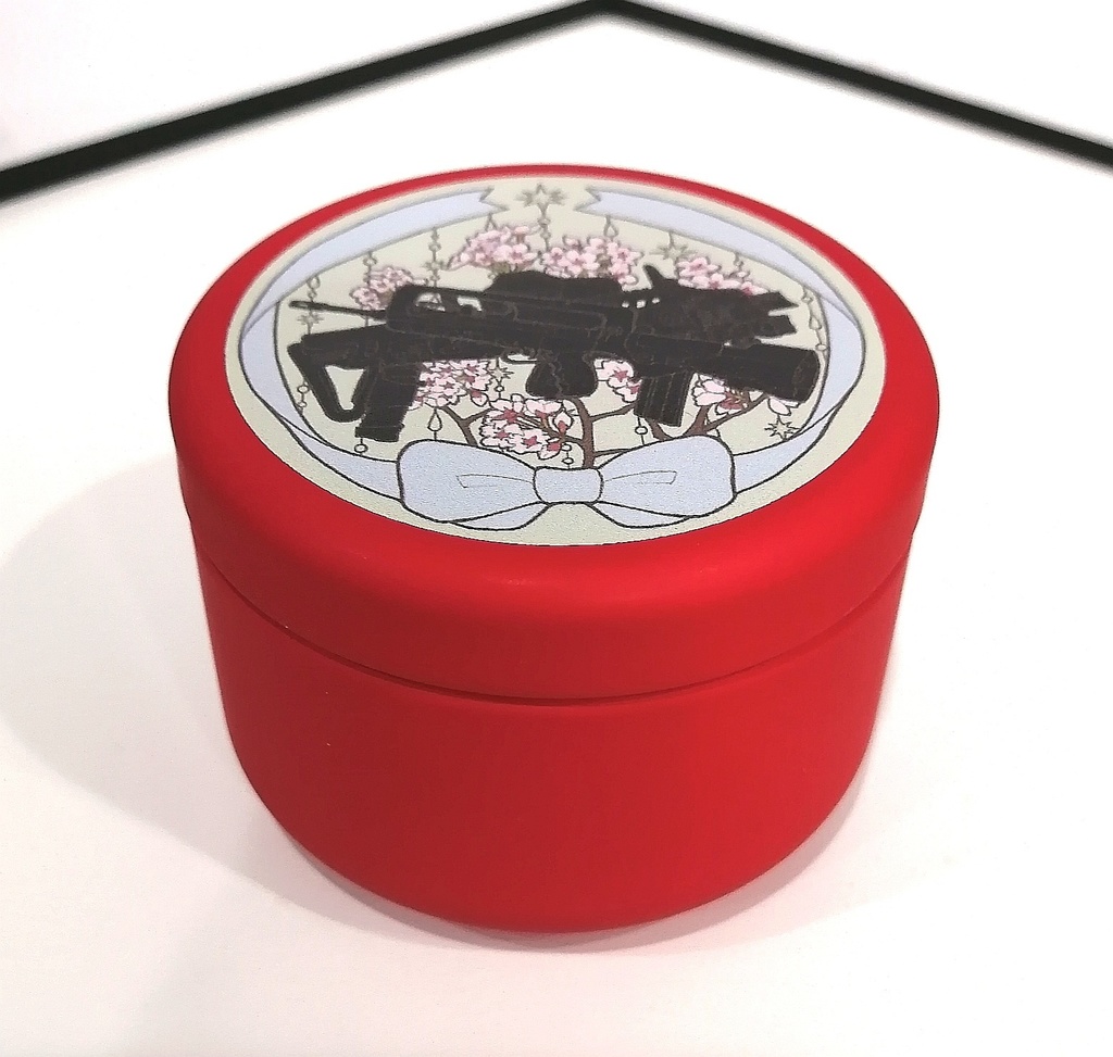 ミニ缶小物入れ(芳乃)