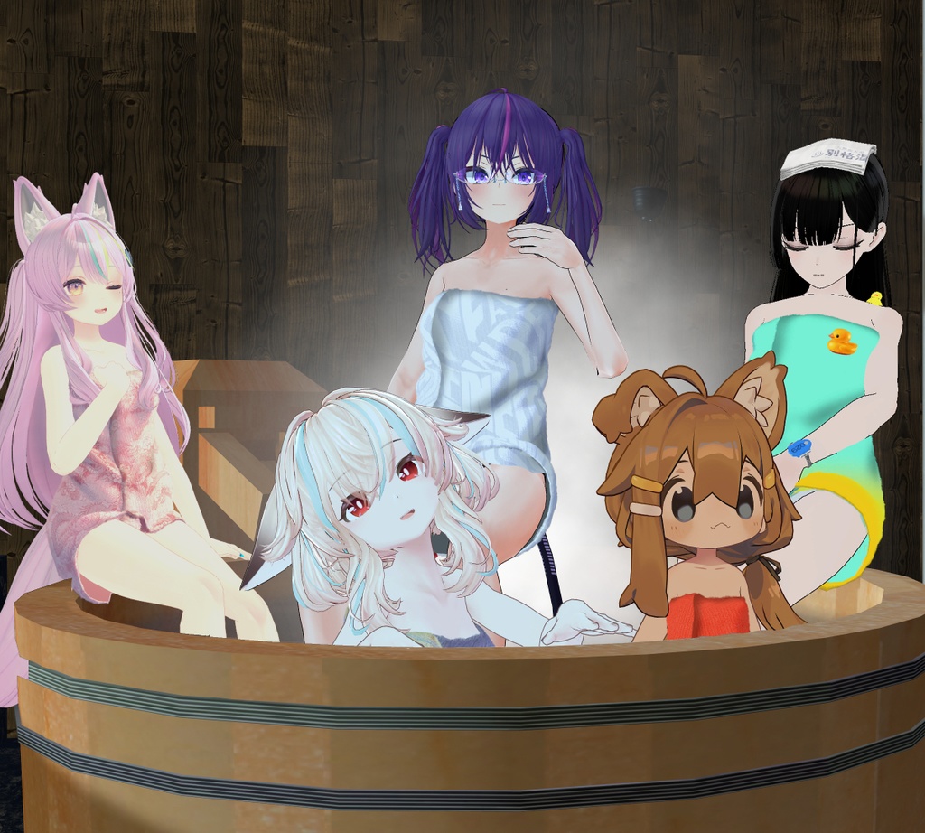 デザインバスタオル