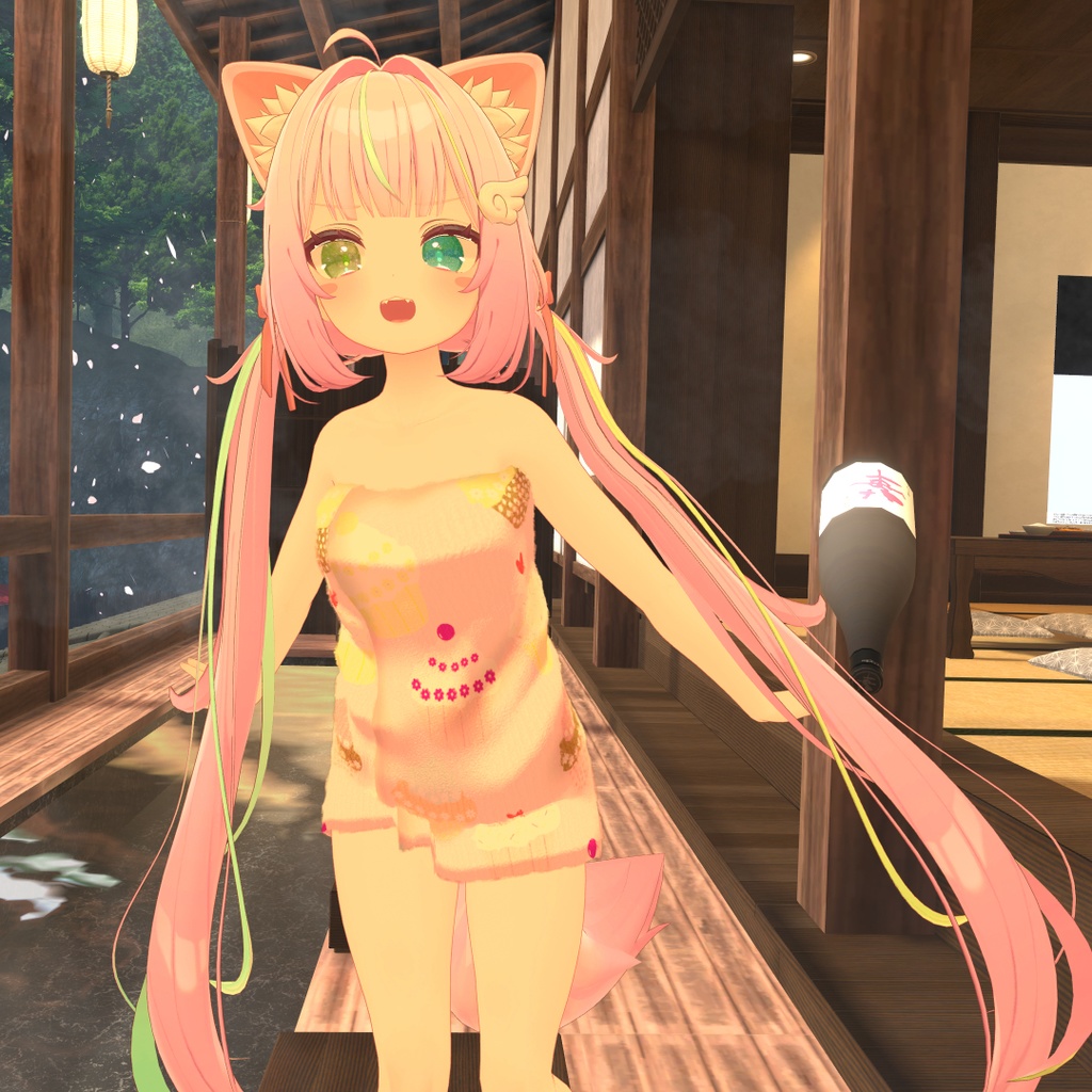 デザインバスタオル