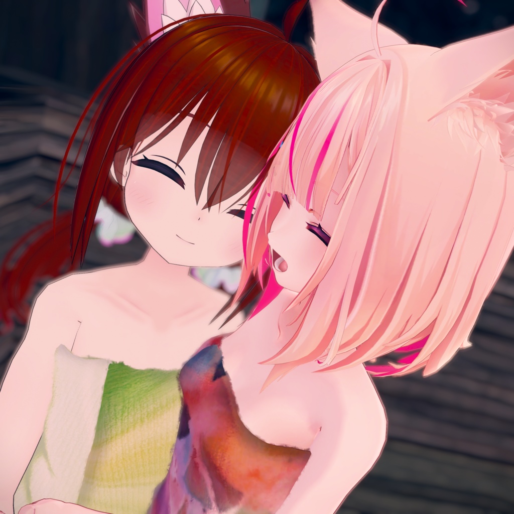 デザインバスタオル