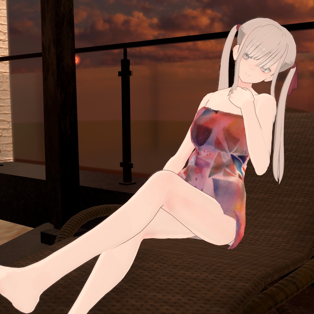 デザインバスタオル