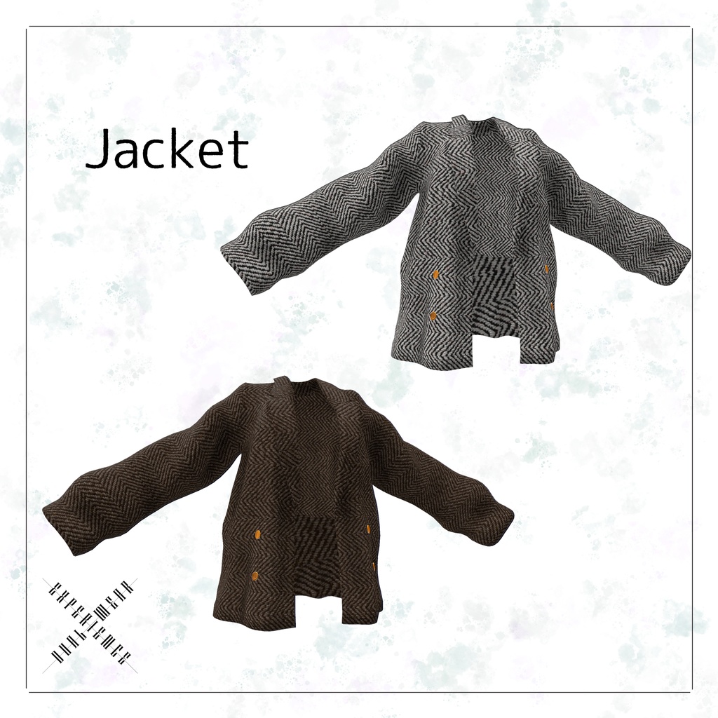 【13アバター対応】Vintage Like Tallored Coordinate