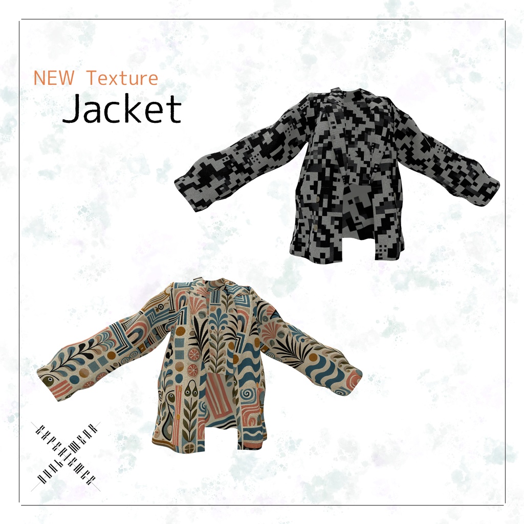 【13アバター対応】Vintage Like Tallored Coordinate