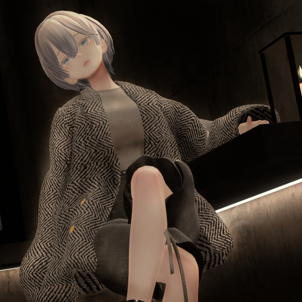 【13アバター対応】Vintage Like Tallored Coordinate