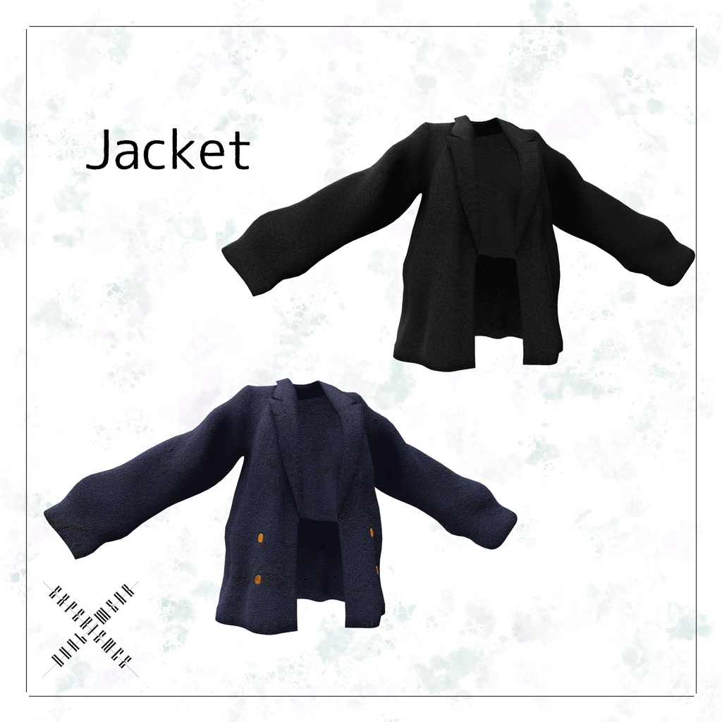 【13アバター対応】Vintage Like Tallored Coordinate