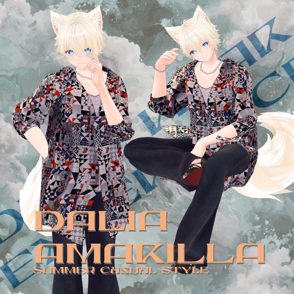 【11アバター対応】DAHLIA AMARILLA