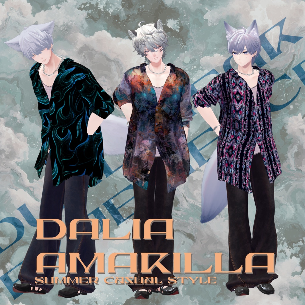 【11アバター対応】DAHLIA AMARILLA