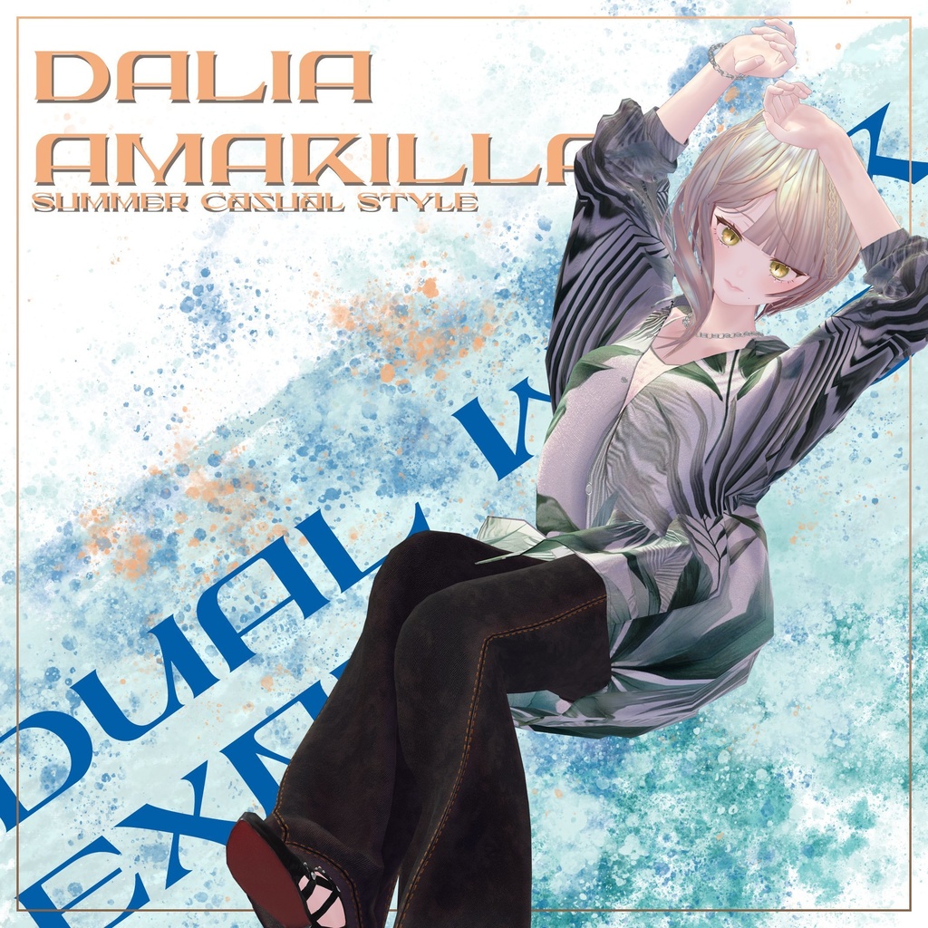 【11アバター対応】DAHLIA AMARILLA