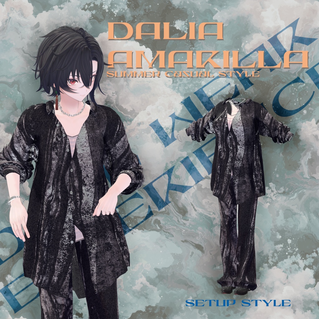 【11アバター対応】DAHLIA AMARILLA