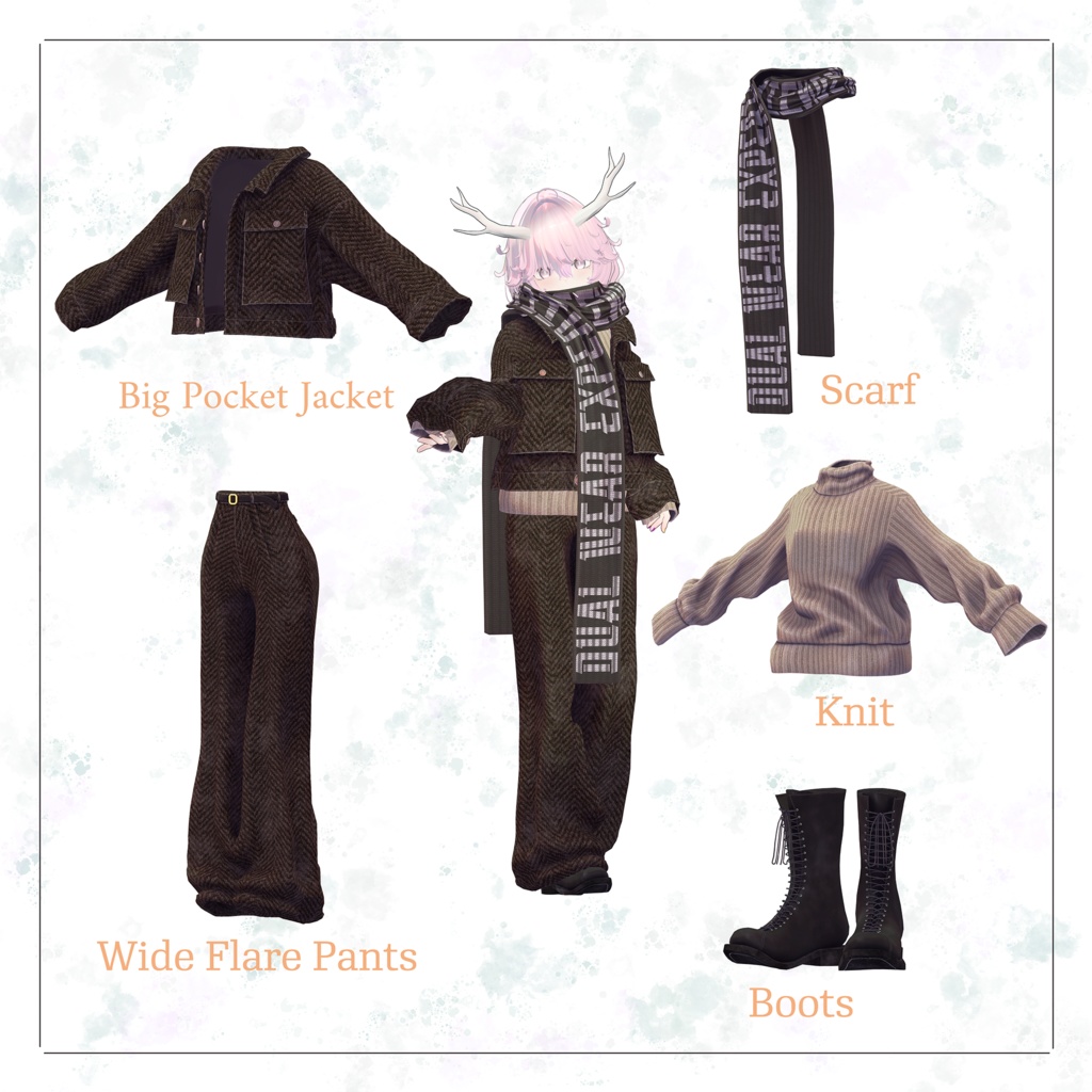 【セール中】【7アバター対応】Flamme Calme