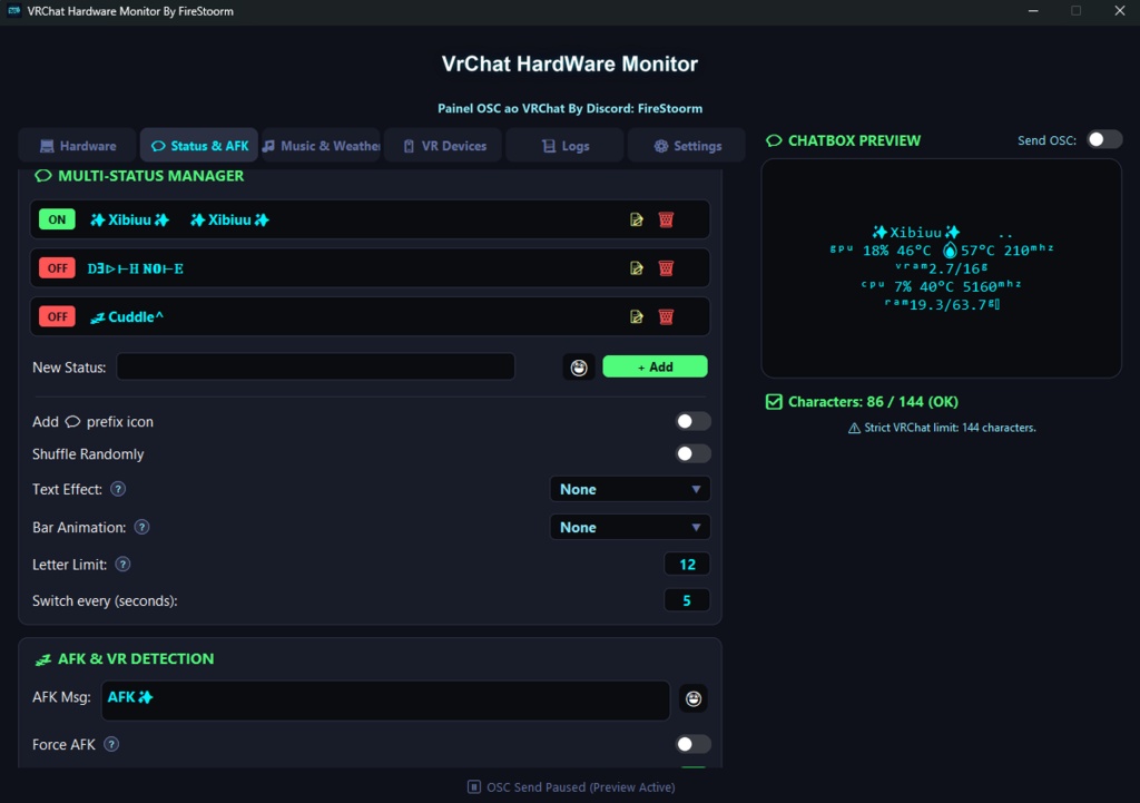 VRChat Monitor Pro