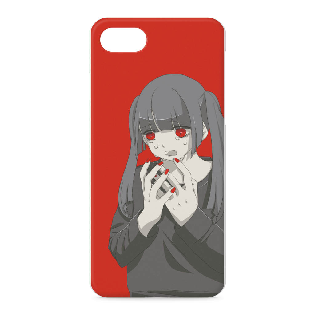 死にたい女の子iPhone7/iPhone8ケース