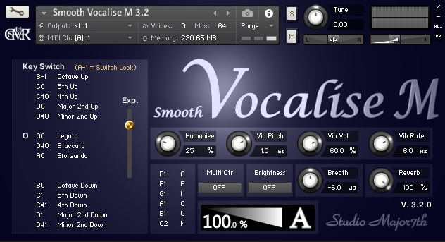 Smooth Vocalise M 3.2.0