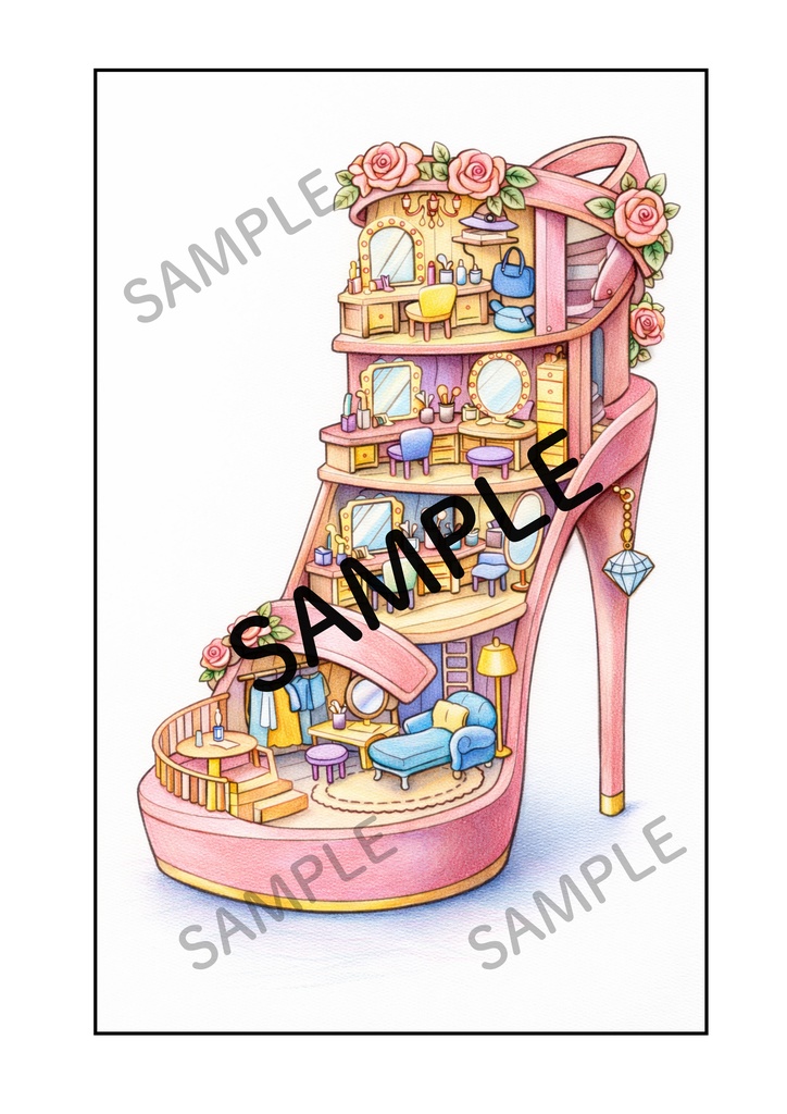 光とガラスの塗り絵 | Light & Glass Coloring Book | SORAN Vol.2