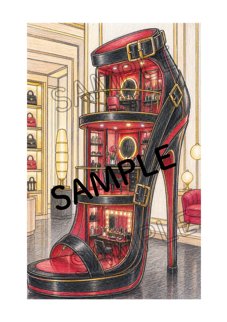 光とガラスの塗り絵 Vol.3