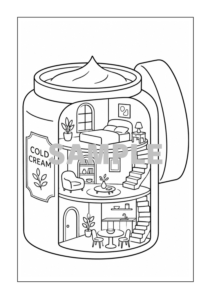 10作品収録 光とガラスの塗り絵 | Light & Glass Coloring Book | SORAN Vol.6
