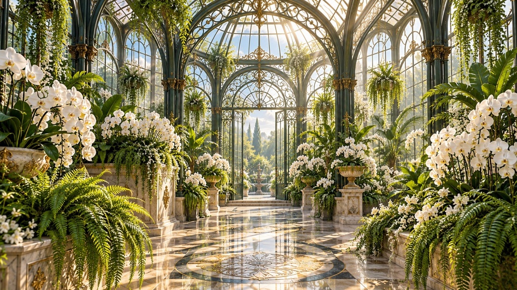 World Flower Shops 4K TV Art Collection | 50 Fantasy Floral Shops | Dreamlike Village Wall Art | Digital Download | Surreal Fantasy Art