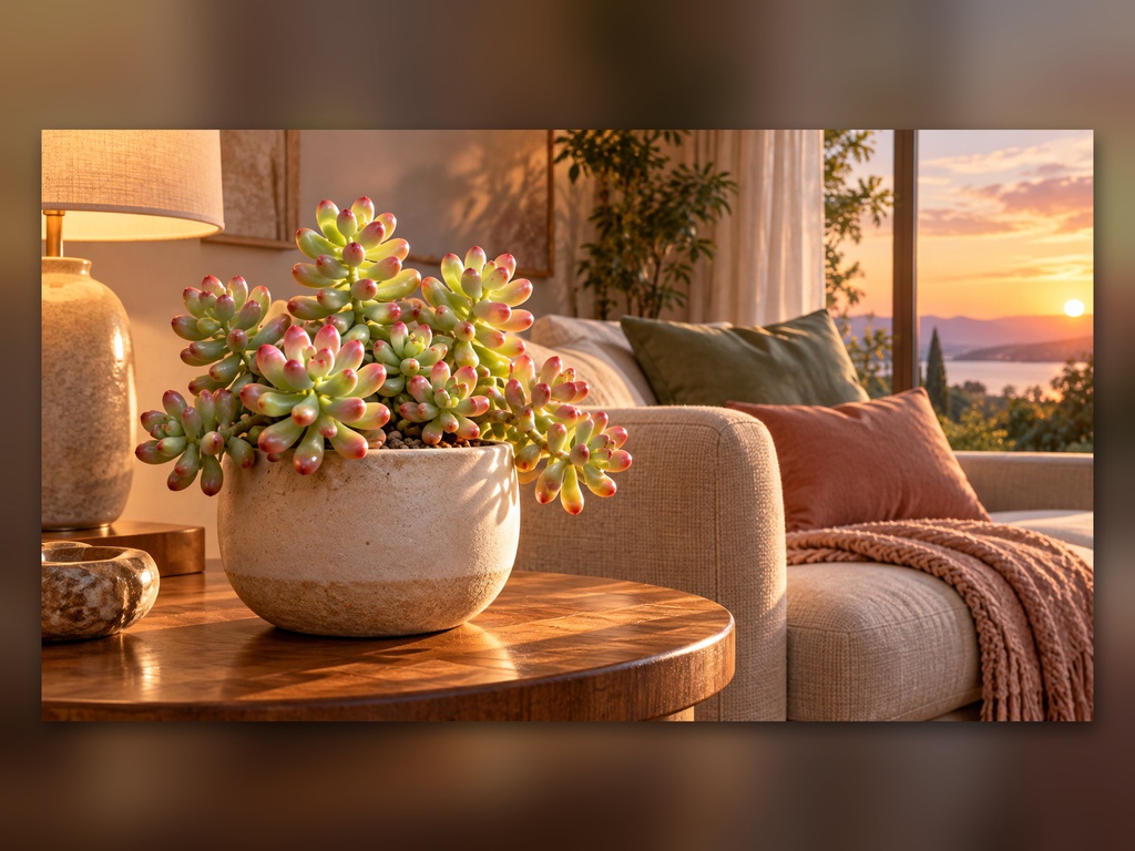 多肉植物の幻想インテリア 50作品集|4Kデジタルアート・ボタニカルな癒しの空間|SORAN DESIGN®