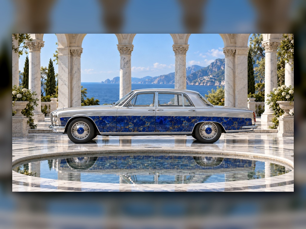 【4K・50作品】宝石のクラシックカー 幻想アートコレクション|高画質デジタルアート・レトロカー・壁紙・SORAN DESIGN®