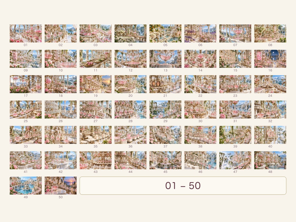 幻想の香水工場|幻想アートコレクション 50作品(3840×2160ピクセル)