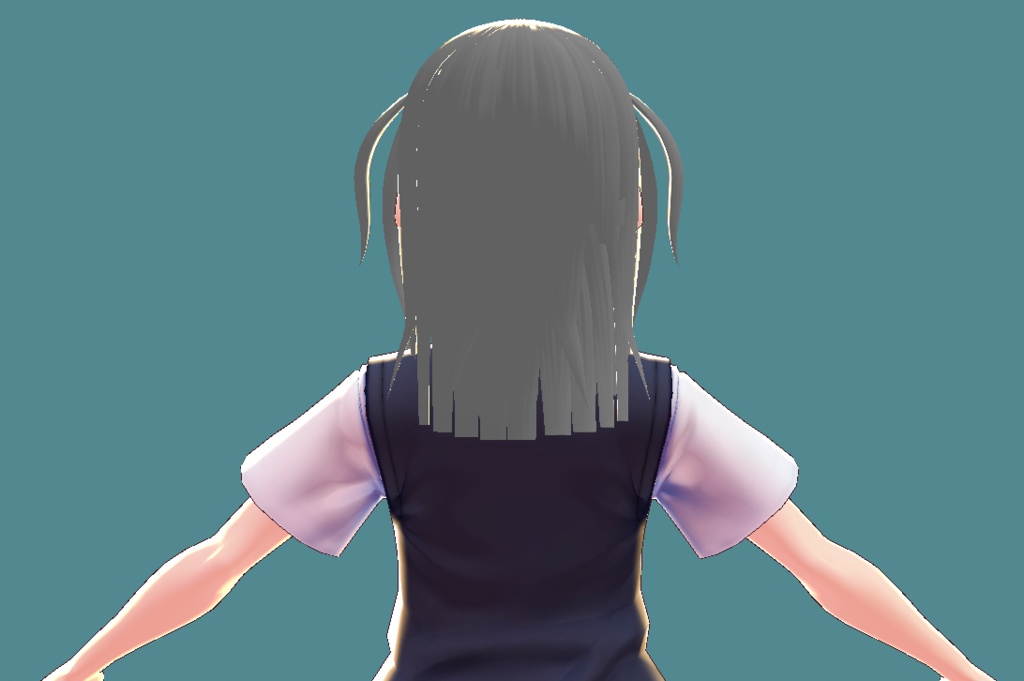 【無料あり】VRoid用ヘアプリセットちょろりん姫カット