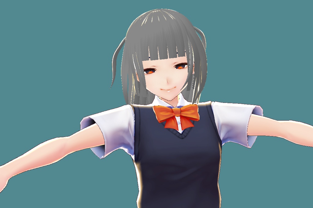 【無料あり】VRoid用ヘアプリセットちょろりん姫カット