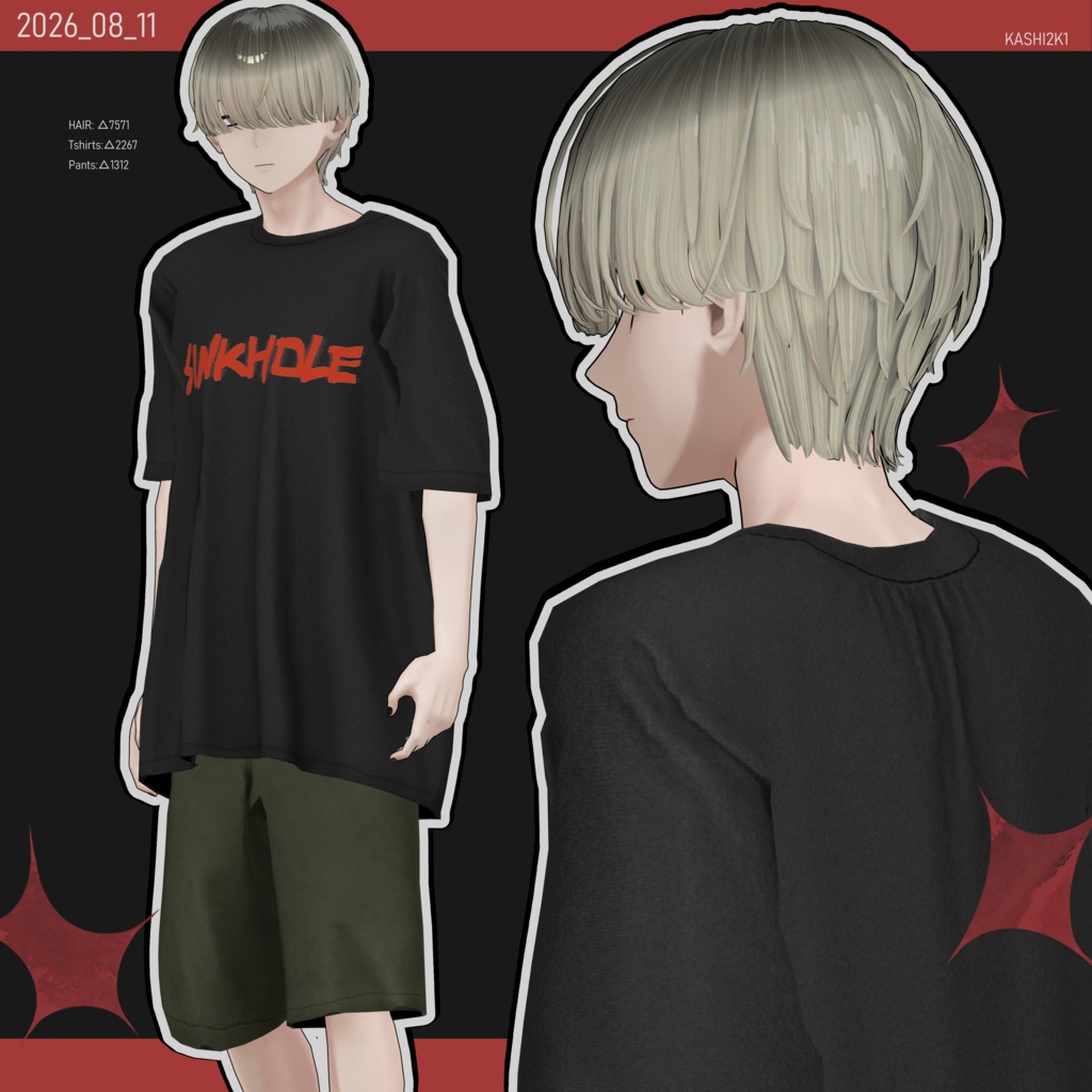 オリジナル3Dモデル【五味】